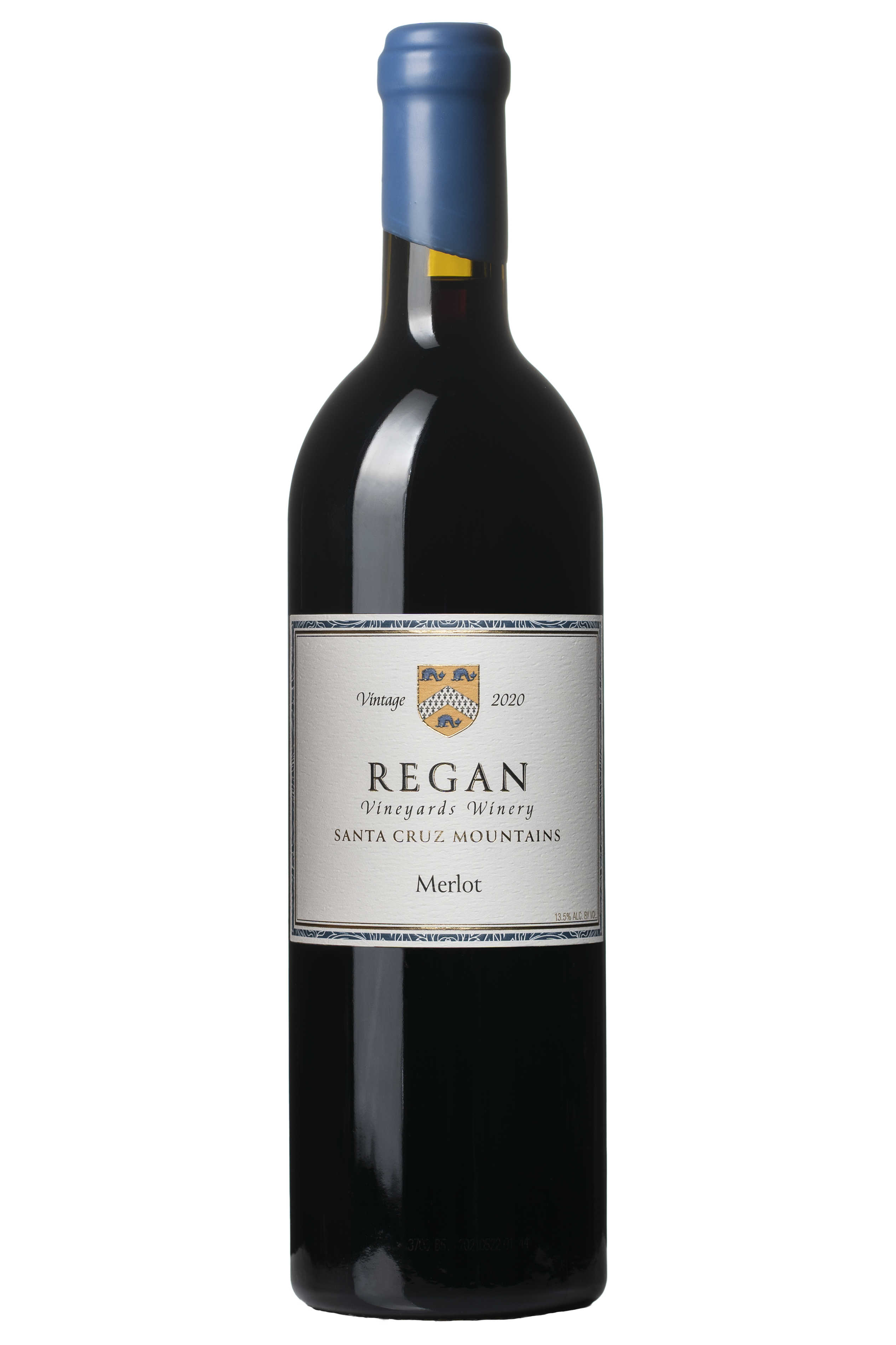 2020 Santa Cruz Merlot Regan Vineyards Winery