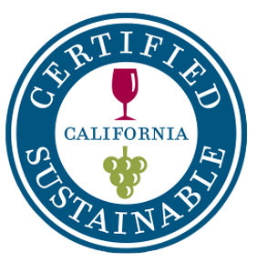 Certified California Sustainable, round